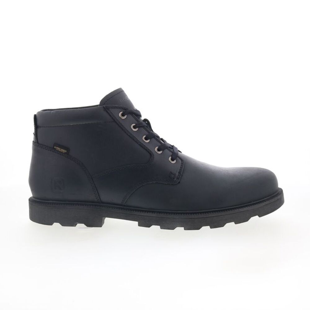 Rockport Mens Seamus Black Boots (NWT)